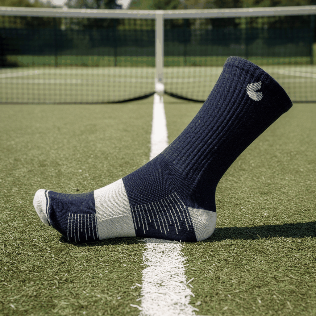Tennis Socks Crew Black/Grey