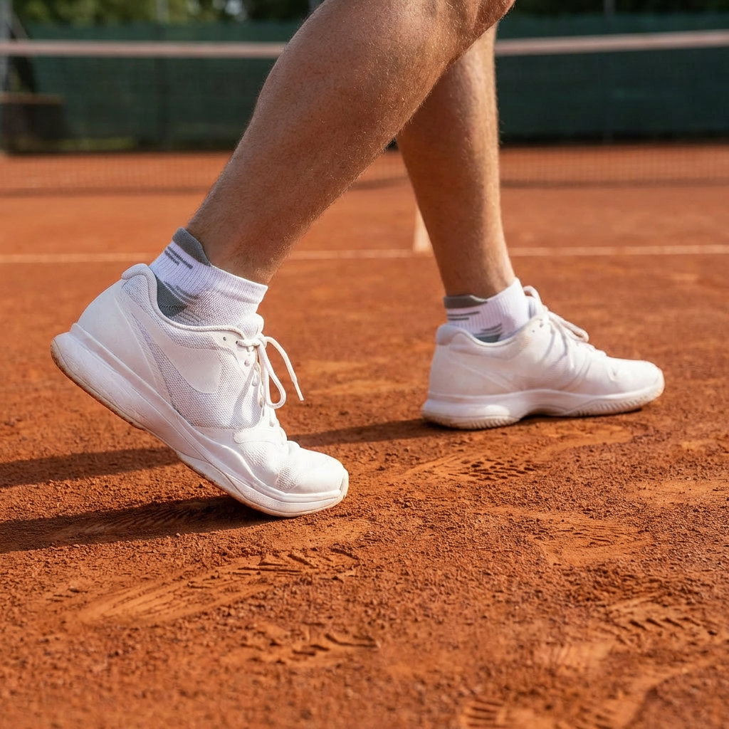 Tennis Socken Low Cut Lite Weiss/Grau