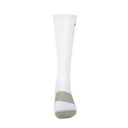 Compression Socken Weiss/Grau