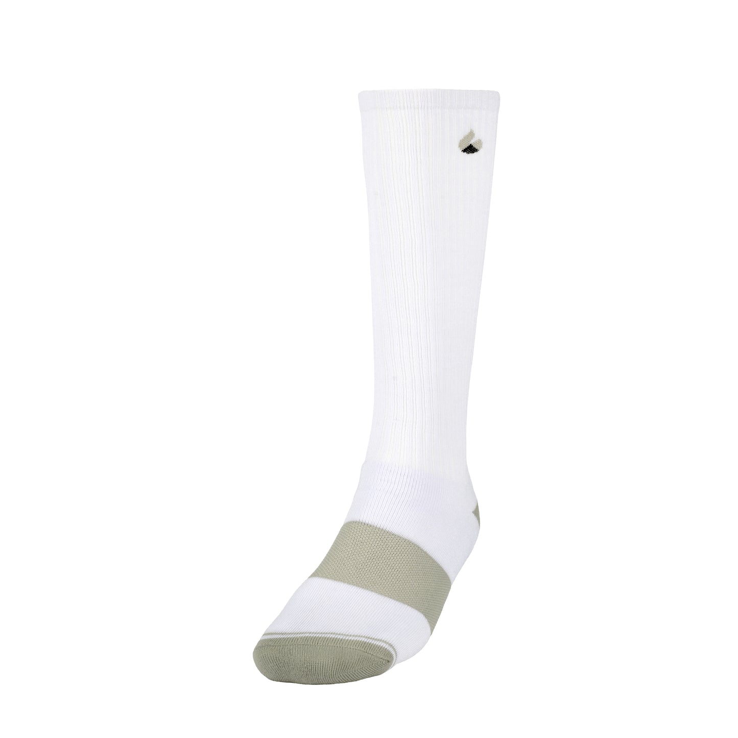 Compression Socken Weiss/Grau