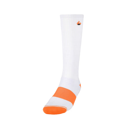 Chaussettes Compression Blanc/Orange