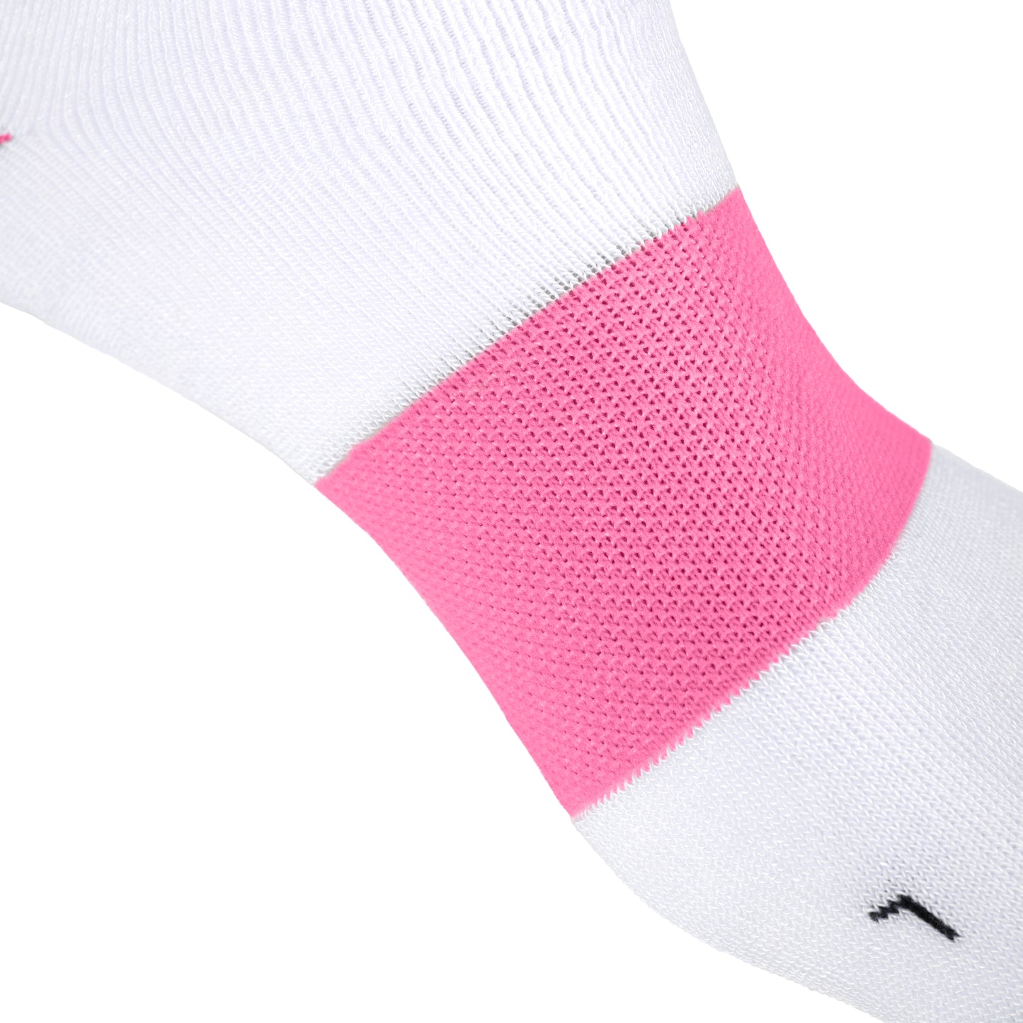 Kompression Socken Weiss/Pink