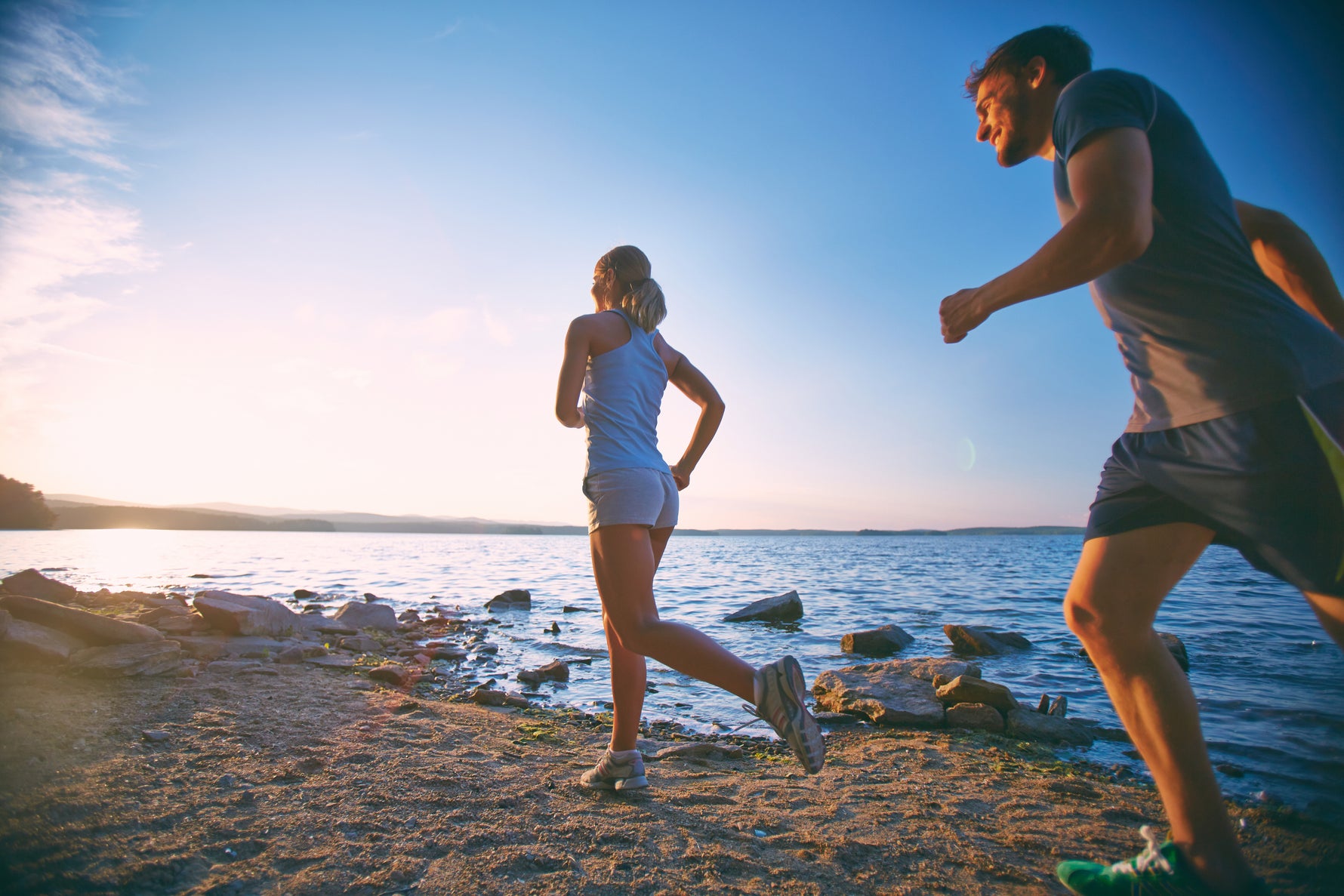 Active Rock socks running